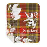 Sherpa Blanket - Tartan Blanket Thistle and Lion Scottish Clan Buchanan Old Set Weathered Plaid Blanket, plaid sherpa blanket queen,purple sherpa blanket,queen sherpa blanket,queen size sherpa blanket,red sherpa blanket,scottish tartan blankets,sherpa blanket,sherpa christmas blanket