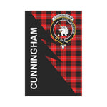 Scotstee Shop Cunningham Tartan Garden Flag - Flash Style