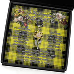 To My Beautiful Soulmate Sunflower Necklace In Your Eyes I Have Found My Home Clan MacLachlan Dress Tartan Jewelry For Girlfriend, Tartan Sunflower Pendant Necklace, Scottish Tartan Jewelry, valentine necklace, necklace girlfriend, necklace for wife, cute necklaces for girlfriend, jewelry for girlfriend, to my soulmate necklace, to my future wife necklace