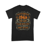 Vintage 1969 September Birthday 51 Years Old 51st Birthday Gift Birthday Shirt Vintage 1969 T Shirt - Scotstee Shop