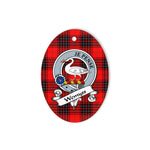 Wemyss Scottish Clan Badge Plaid Ornament Gift. Christmas Tree Ornament Wemyss Tartan Ornament,  ceramic ornament, personalized christmas ornaments, christmas tree ornaments, christmas door decorations, Plaid Ornament, Tartan Ceramic Ornament