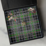 To My Beautiful Soulmate Necklace In Your Eyes I Have Found My Home Clan Webster Tartan Crown Pendant Necklace