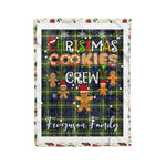 Products Personalized Gift Tartan Plaid Blanket Clan Ferguson Modern With Christmas Cookie Baking Crew Christmas Gift Blanket, Plaid Blanket, Christmas Fleece Blanket, Christmas Blanket, Tartan Blanket, Scottish Blanket, Scotland Blanket, Family Name Blanket, Custom Blanket, Personalized Blanket