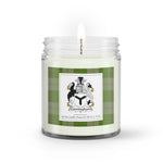 Soy Wax Candle - Buffalo Plaid Candle Cunningham Dress Green Dancers Family Crest Tartan Plaid Soy Wax Candle, oil candle, candle handmade, wax candle, soy wax, nature wax, natural soy wax, natural soy candles, natural candle