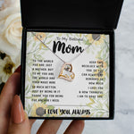 Love Dancing Necklace - To My Mom - You Are The World Mother's Day Necklace