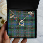 To My Beautiful Soulmate Necklace In Your Eyes I Have Found My Home Clan Davidson Ancient Tartan Forever Love Necklace