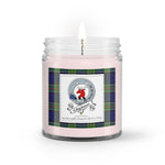 Soy Wax Candle - Buffalo Plaid Candle Clan Badge Colquhoun Tartan Plaid Soy Wax Candle, oil candle, candle handmade, wax candle, soy wax, nature wax, natural soy wax, natural soy candles, natural candle