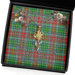 To My Beautiful Soulmate Sunflower Necklace In Your Eyes I Have Found My Home Clan Muirhead Tartan Jewelry For Girlfriend, Tartan Sunflower Pendant Necklace, Scottish Tartan Jewelry, valentine necklace, necklace girlfriend, necklace for wife, cute necklaces for girlfriend, jewelry for girlfriend, to my soulmate necklace, to my future wife necklace