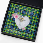 Gift For My Beautiful Girlfriend Necklace Valentine Necklace Clan Campbell Of Breadalbane Ancient Tartan Cross Dancing Necklace