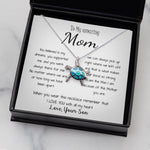 Opal Turtle Necklace - Mom Necklace - Gift for Mom from Son