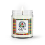 Soy Wax Candle - Buffalo Plaid Candle Clan Badge Buchanan Tartan Plaid Soy Wax Candle, oil candle, candle handmade, wax candle, soy wax, nature wax, natural soy wax, natural soy candles, natural candle