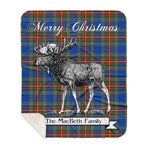 Scotstee Shop Plaid Tartan Blanket With Moose Clan MacBeth Ancient Plaid Blanket, plaid blanket australia,plaid blanket canada,plaid christmas blanket,plaid fleece sherpa blanket,plaid sherpa blanket canada,plaid sherpa blanket lipstick,plaid sherpa blanket pink,plaid sherpa blanket queen