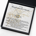 Cross Dancing Necklace - Mom Necklace, Mother-In-Law Necklace, To My Boyfriend's Mom Necklace, Gift For Boyfriend's Mom Mother's Day Necklace