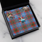 Sea Turtle Necklace To My Beautiful Soulmate Necklace In Your Eyes I Have Found My Home Clan Newton Tartan Blue Turtle Necklace