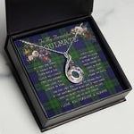 To My Beautiful Soulmate Necklace In Your Eyes I Have Found My Home Clan Campbell Tartan Rising Phoenix Necklace