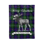 Tartan Blanket With Moose Clan MacThomas Plaid Blanket Tartan Plaid Fleece Blanket, Christmas Blanket, tartan blanket, plaid blanket, red plaid blanket, buffalo plaid blanket, green plaid blanket, plaid fleece blanket, blue plaid blanket, red tartan blanket, tartan plaid blanket, black and white plaid blanket, christmas plaid blanket, orange plaid blanket, tartan plaid throw blanket, pink plaid blanket, brown plaid blanket, buffalo check blanket