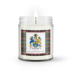 Soy Wax Candle - Buffalo Plaid Candle Cumming Hunting Ancient Family Crest Tartan Plaid Soy Wax Candle, oil candle, candle handmade, wax candle, soy wax, nature wax, natural soy wax, natural soy candles, natural candle