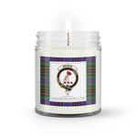 Soy Wax Candle - Buffalo Plaid Candle Clan Crest Badge Brodie Hunting Tartan Plaid Soy Wax Candle, oil candle, candle handmade, wax candle, soy wax, nature wax, natural soy wax, natural soy candles, natural candle