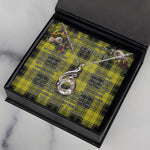 To My Beautiful Soulmate Necklace In Your Eyes I Have Found My Home Clan MacLachlan Dress Tartan Rising Phoenix Necklace