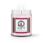 Soy Wax Candle - Buffalo Plaid Candle Clan Badge Crawford Modern Tartan Plaid Soy Wax Candle, oil candle, candle handmade, wax candle, soy wax, nature wax, natural soy wax, natural soy candles, natural candle