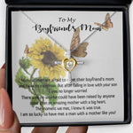 Cross Dancing Necklace - Mom Necklace, Mother-In-Law Necklace, Gift To My Boyfriend's Mom Necklace, Mother's Day Gift