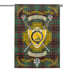 House Flag - Buchan Ancient Irish Shield Celtic Cross Tartan Garden Flag St Patrick's Day Garden Flag