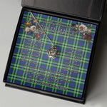 To My Beautiful Soulmate In Your Eyes I Have Found My Home Clan Learmonth Tartan Crown Pendant Necklace