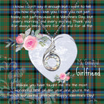 Rising Phoenix Necklace - Valentine Necklace Clan Cochrane Ancient Tartan Gift for Girlfriend, Gift for My Wife Rising Phoenix Necklace