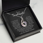 To My Soulmate - You Are My Life, My Love, And My Best Friend Mother's Day Phoenix Rising Necklace