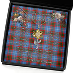 To My Beautiful Soulmate Sunflower Necklace In Your Eyes I Have Found My Home Clan Congilton Tartan Jewelry For Girlfriend, Tartan Sunflower Pendant Necklace, Scottish Tartan Jewelry, valentine necklace, necklace girlfriend, necklace for wife, cute necklaces for girlfriend, jewelry for girlfriend, to my soulmate necklace, to my future wife necklace