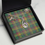 To My Beautiful Soulmate Necklace In Your Eyes I Have Found My Home Clan MacMillan Ancient Tartan Rising Phoenix Necklace