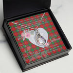 Rising Phoenix Necklace - Valentine Necklace Clan Fenton Tartan Gift for Girlfriend, Gift for My Wife Rising Phoenix Necklace