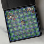 To My Beautiful Soulmate In Your Eyes I Have Found My Home Clan Learmonth Tartan Crown Pendant Necklace
