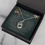To My Beautiful Soulmate Necklace In Your Eyes I Have Found My Home Clan Austin Tartan Rising Phoenix Necklace