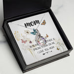 Rising Phoenix Necklace - Mom Necklace Gift -Love You Always And Forever - Mother's Day Gift