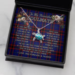 Sea Turtle Necklace To My Beautiful Soulmate Necklace In Your Eyes I Have Found My Home Clan Home Modern Tartan Blue Turtle Necklace