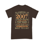 Vintage Born In February 2007 Birthday Gift Ideas Birthday Shirt - Scotstee Shop