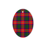 Wauchope Tartan Oval Ornaments, Christmas Tree Ornament, Plaid Christmas Ornaments, Ceramic Oval Christmas Tree Decoration, Tartan Oval Ornaments, Christmas Tree Ornament, Plaid Christmas Ornaments, Ceramic Oval Christmas Tree Decoration