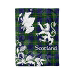 Tartan Plaid Fleece Blanket Tartan Blanket Thistle and Lion Scottish Clan Marjoribanks Modern Plaid Blanket, tartan blanket, plaid blanket, red plaid blanket, buffalo plaid blanket, green plaid blanket, plaid fleece blanket, blue plaid blanket, red tartan blanket, tartan plaid blanket, black and white plaid blanket, christmas plaid blanket, orange plaid blanket, tartan plaid throw blanket, pink plaid blanket, brown plaid blanket, buffalo check blanket