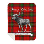 Scotstee Shop Plaid Tartan Blanket With Moose Clan Seton Plaid Blanket, plaid blanket australia,plaid blanket canada,plaid christmas blanket,plaid fleece sherpa blanket,plaid sherpa blanket canada,plaid sherpa blanket lipstick,plaid sherpa blanket pink,plaid sherpa blanket queen