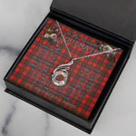 To My Beautiful Soulmate Necklace In Your Eyes I Have Found My Home Clan Bain Tartan Rising Phoenix Necklace