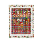 Products Personalized Gift Tartan Plaid Blanket Clan Drummond Of Strathallan With Christmas Cookie Baking Crew Christmas Gift Blanket, Plaid Blanket, Christmas Fleece Blanket, Christmas Blanket, Tartan Blanket, Scottish Blanket, Scotland Blanket, Family Name Blanket, Custom Blanket, Personalized Blanket