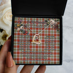 To My Beautiful Soulmate Necklace In Your Eyes I Have Found My Home Clan MacAlister Dress Tartan Forever Love Necklace