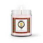 Soy Wax Candle - Buffalo Plaid Candle Clan Crest Badge Cumming Modern Tartan Plaid Soy Wax Candle, oil candle, candle handmade, wax candle, soy wax, nature wax, natural soy wax, natural soy candles, natural candle
