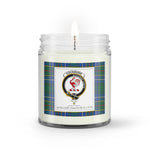 Soy Wax Candle - Buffalo Plaid Candle Clan Crest Badge Cockburn Ancient Tartan Plaid Soy Wax Candle, oil candle, candle handmade, wax candle, soy wax, nature wax, natural soy wax, natural soy candles, natural candle