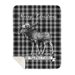 Scotstee Shop Plaid Tartan Blanket With Moose Clan MacPhee Black Plaid Blanket, plaid blanket australia,plaid blanket canada,plaid christmas blanket,plaid fleece sherpa blanket,plaid sherpa blanket canada,plaid sherpa blanket lipstick,plaid sherpa blanket pink,plaid sherpa blanket queen