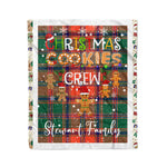 Personalized Gift Tartan Plaid Blanket Clan Stewart of Appin Ancient With Christmas Cookie Baking Crew Christmas Gift Blanket, Plaid Blanket, Christmas Fleece Blanket, Christmas Blanket, Tartan Blanket, Scottish Blanket, Scotland Blanket, Family Name Blanket, Custom Blanket, Personalized Blanket