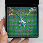 Sea Turtle Necklace To My Beautiful Soulmate Necklace In Your Eyes I Have Found My Home Clan Johnston Tartan Blue Turtle Necklace, Valentine Necklace Gift for Girlfriend Clan Mitchell Ancient Tartan Sunflower Pendant Necklace, Scottish Tartan Jewelry, valentine necklace, necklace girlfriend, necklace for wife, cute necklaces for girlfriend, jewelry for girlfriend, to my soulmate necklace, to my future wife necklace