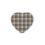 Stewart Dress Ancient Tartan Heart Ornaments, Christmas Tree Ornament, Plaid Christmas Ornaments, Ceramic Heart Christmas Tree Decoration, Christmas Ornament, Plaid Ornament, Tartan Ornament, Buffalo Plaid Ornament