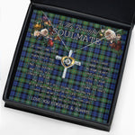 To My Beautiful Soulmate Necklace In Your Eyes I Have Found My Home Clan Campbell Argyll Ancient Tartan Cross Dancing Necklace